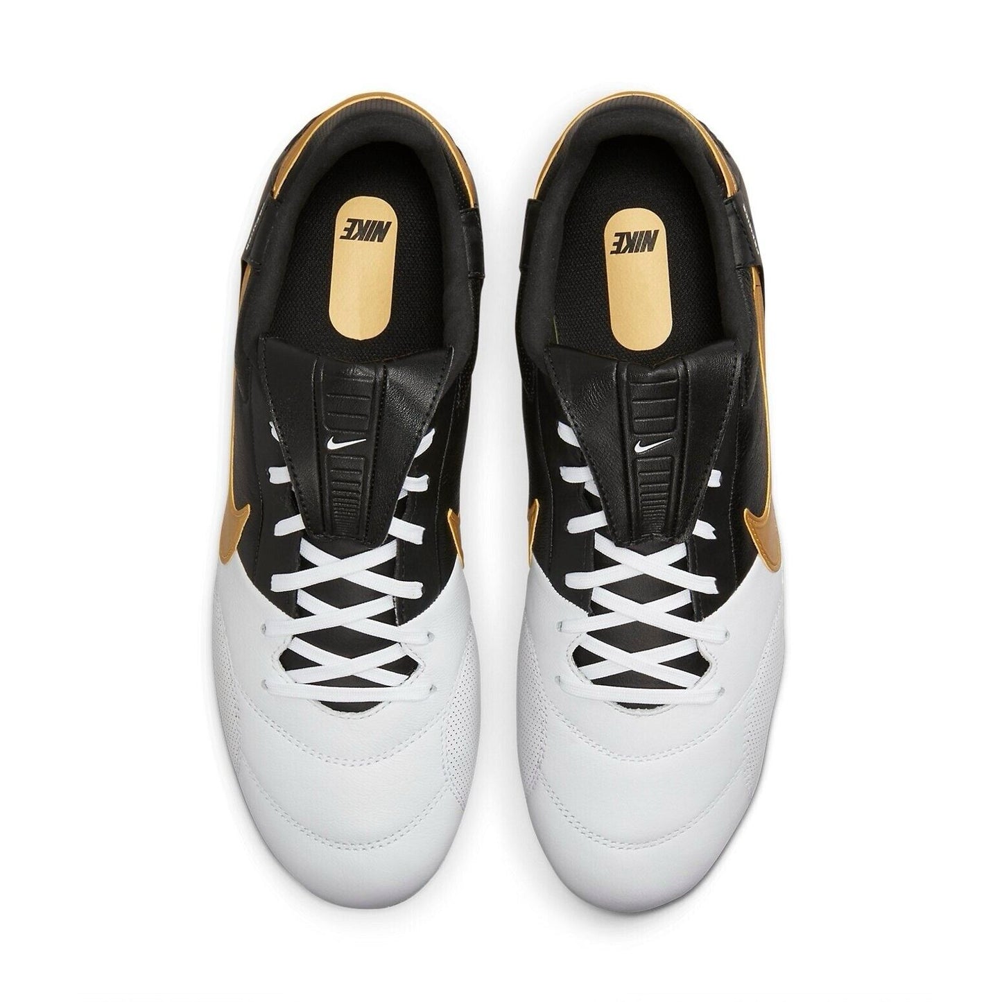 Nike Premier III 3 FG Black White Gold Football Rugby Boots Men Size US 9.5 New✅