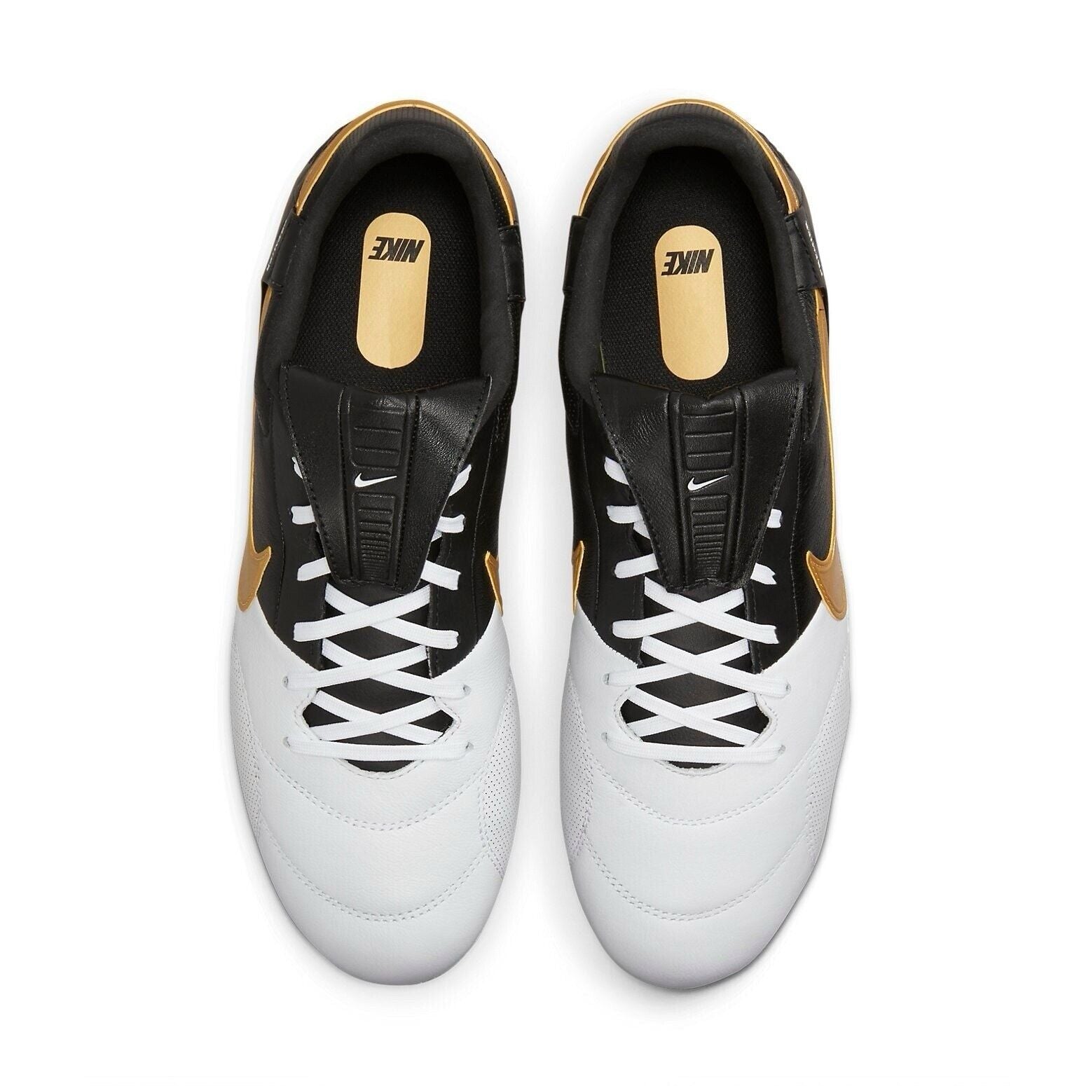 Nike Premier III 3 FG Black White Gold Football Rugby Boots Men Size US 9.5 New✅