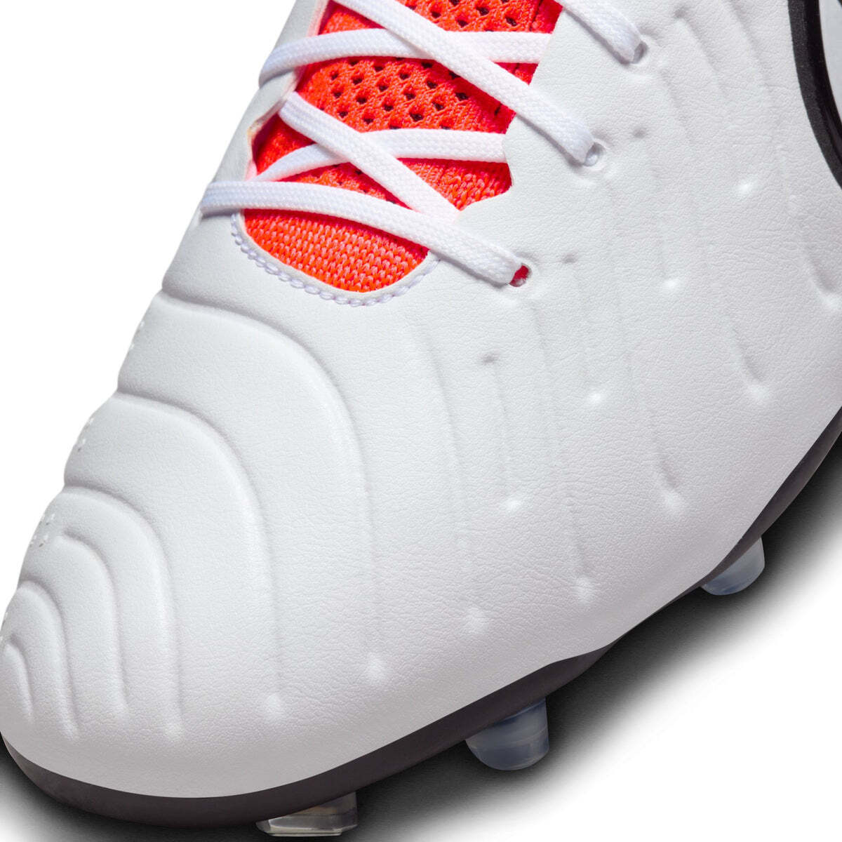 Nike Tiempo Legend 10 Elite FG White Crimson Football Soccer Boots US 11.5 ✅