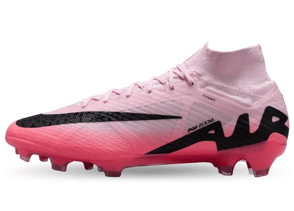 Nike Zoom Mercurial Superfly 9 Elite FG Pink Men US 5.5 (7W) Football Boots New✅