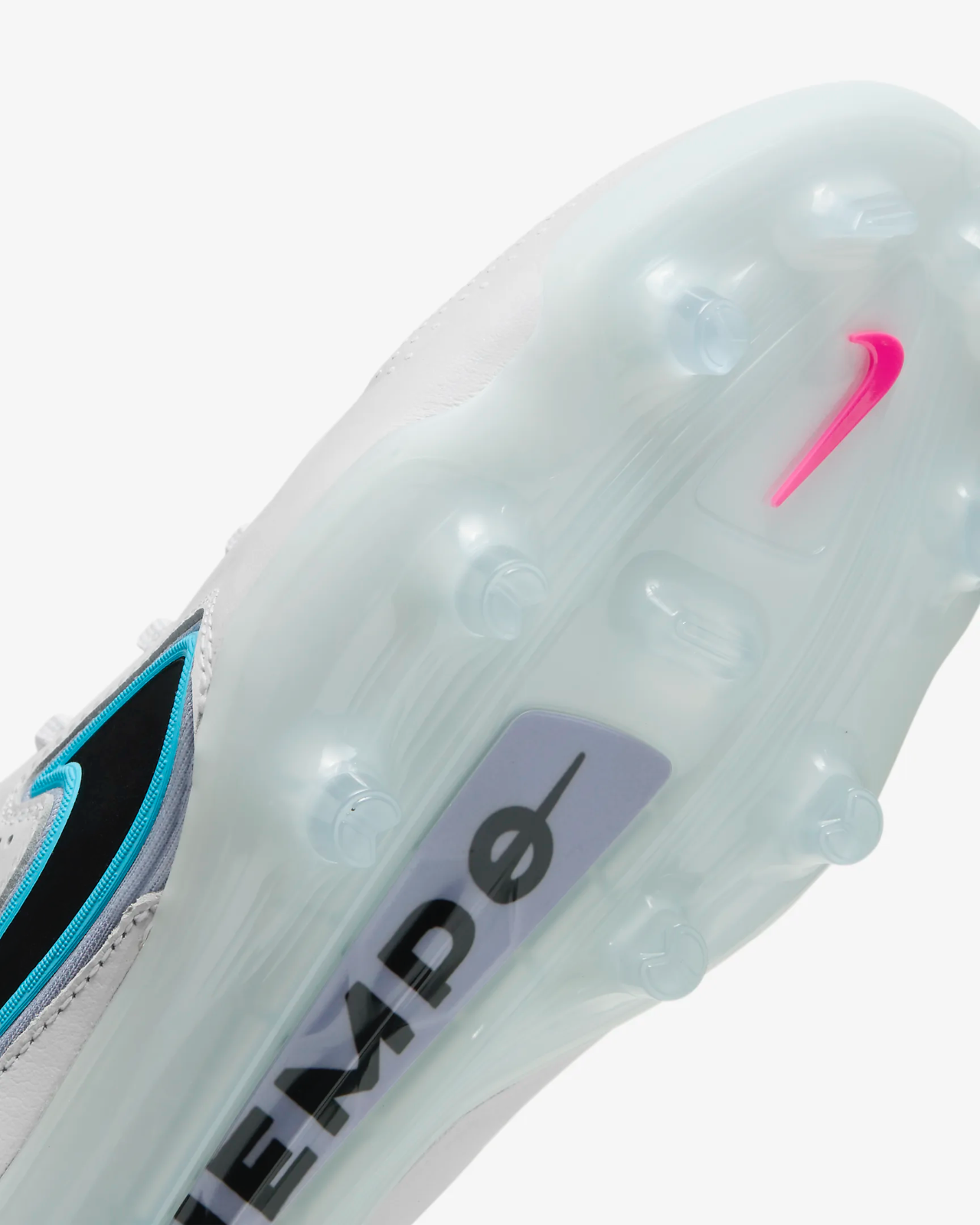 Nike Tiempo Legend 9 Elite FG White Blue Soccer Football Boots Mens Sizes 8-12 ✅