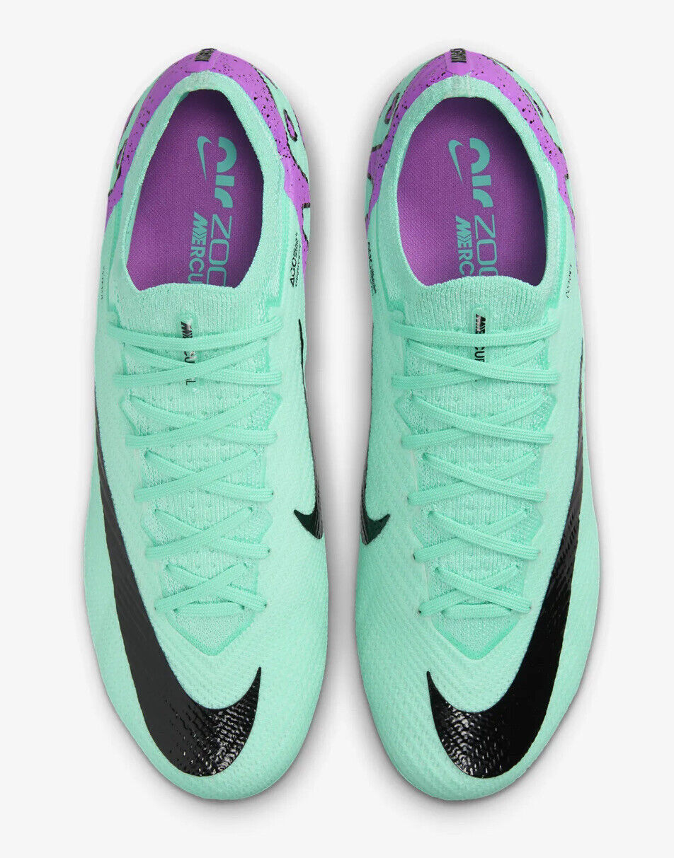 Nike Vapor 15 Elite FG Turquoise/Purple Mens Sz US 8-12 Football Boots Rare New✅