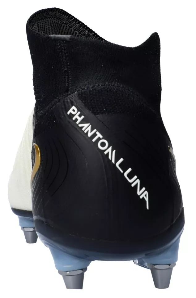 Nike Phantom Luna II Elite SG-PRO P White Black Gold Football Boots Mens US 12.5