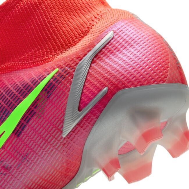 Nike Mercurial Superfly 8 Elite FG Crimson Red Soccer Boots Mens Size US 12 New✅
