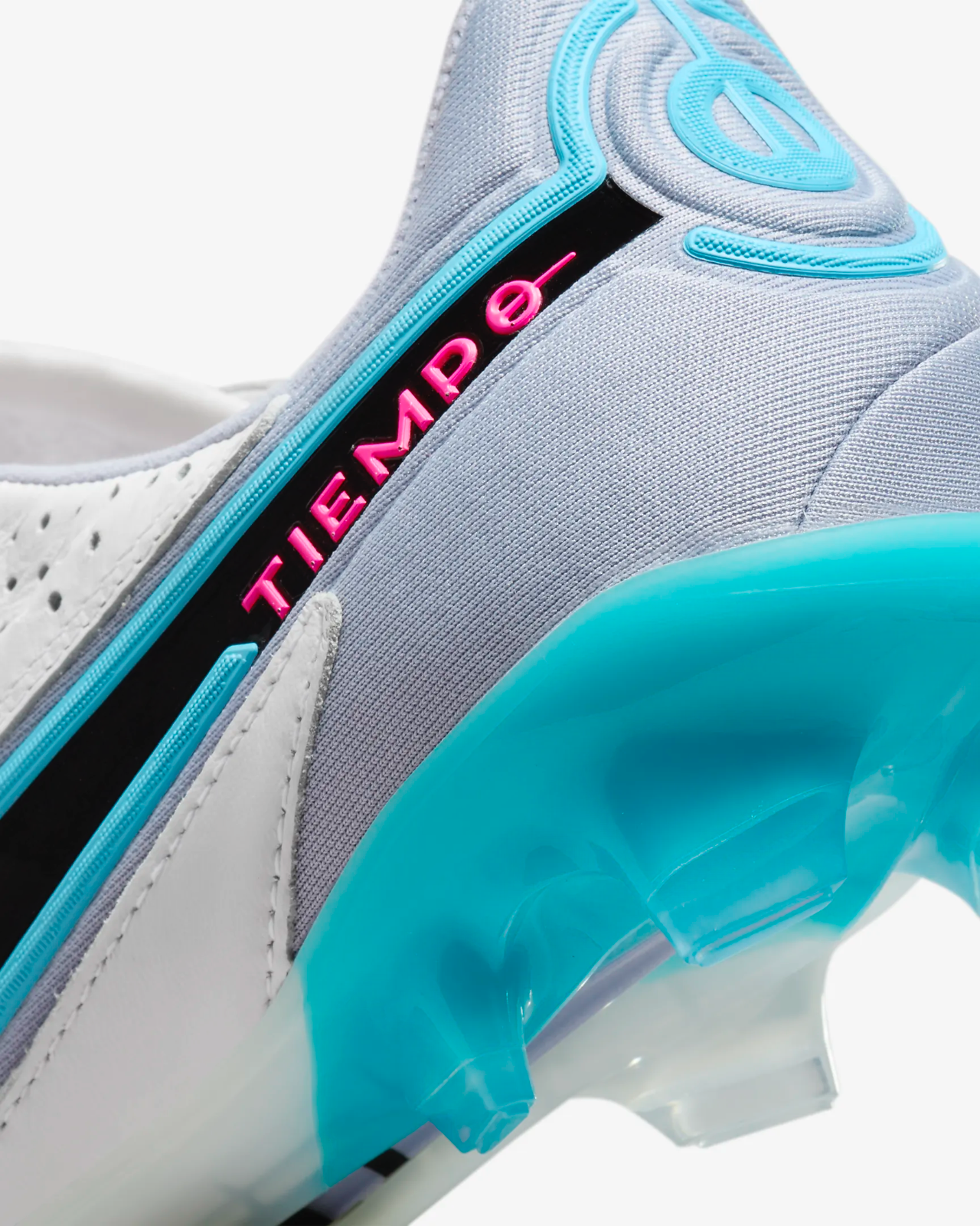 Nike Tiempo Legend 9 Elite FG White Blue Soccer Football Boots Mens Sizes 8-12 ✅