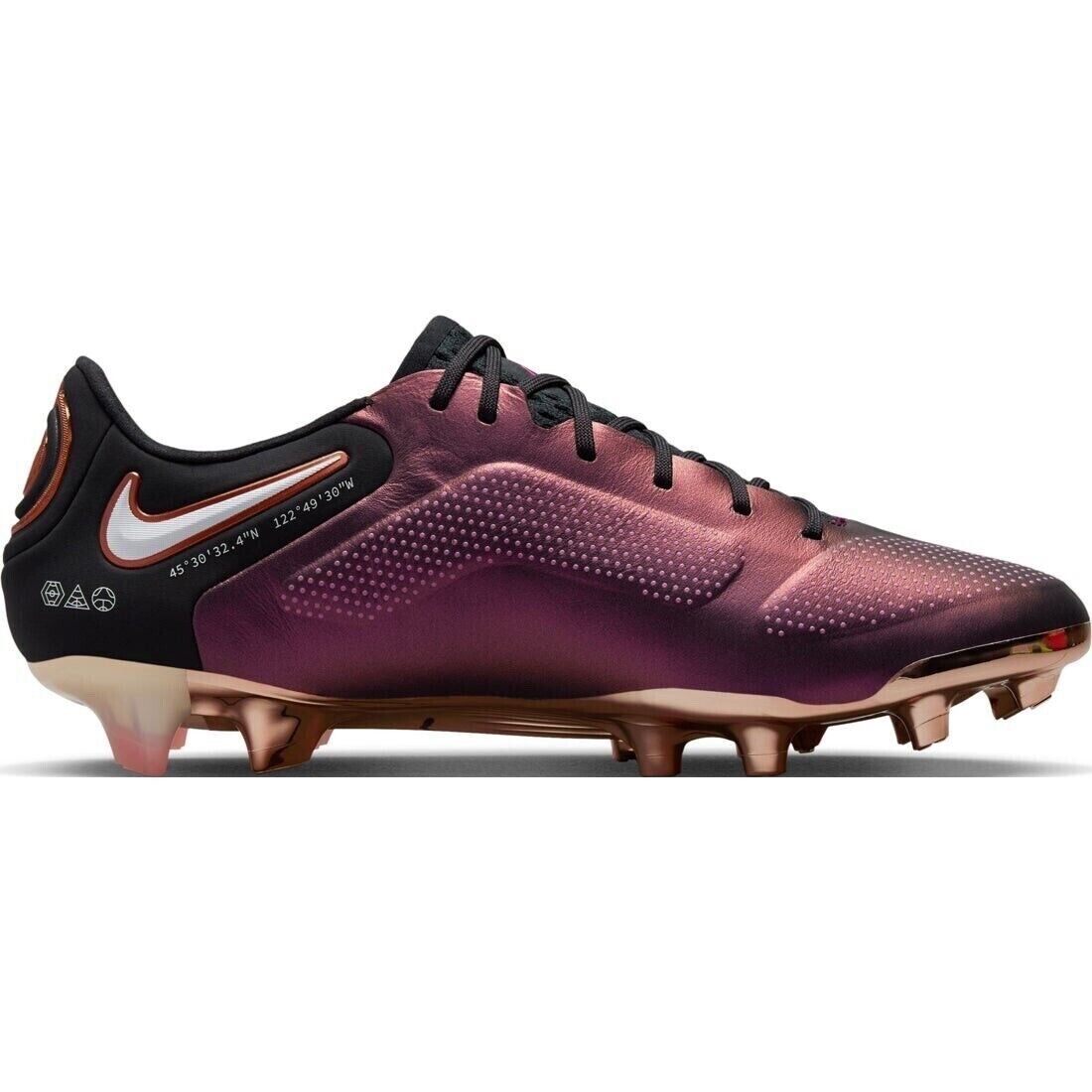 Nike Tiempo 9 Elite FG Copper Football Boots Mens Size US 7 | US 8.5W ✅