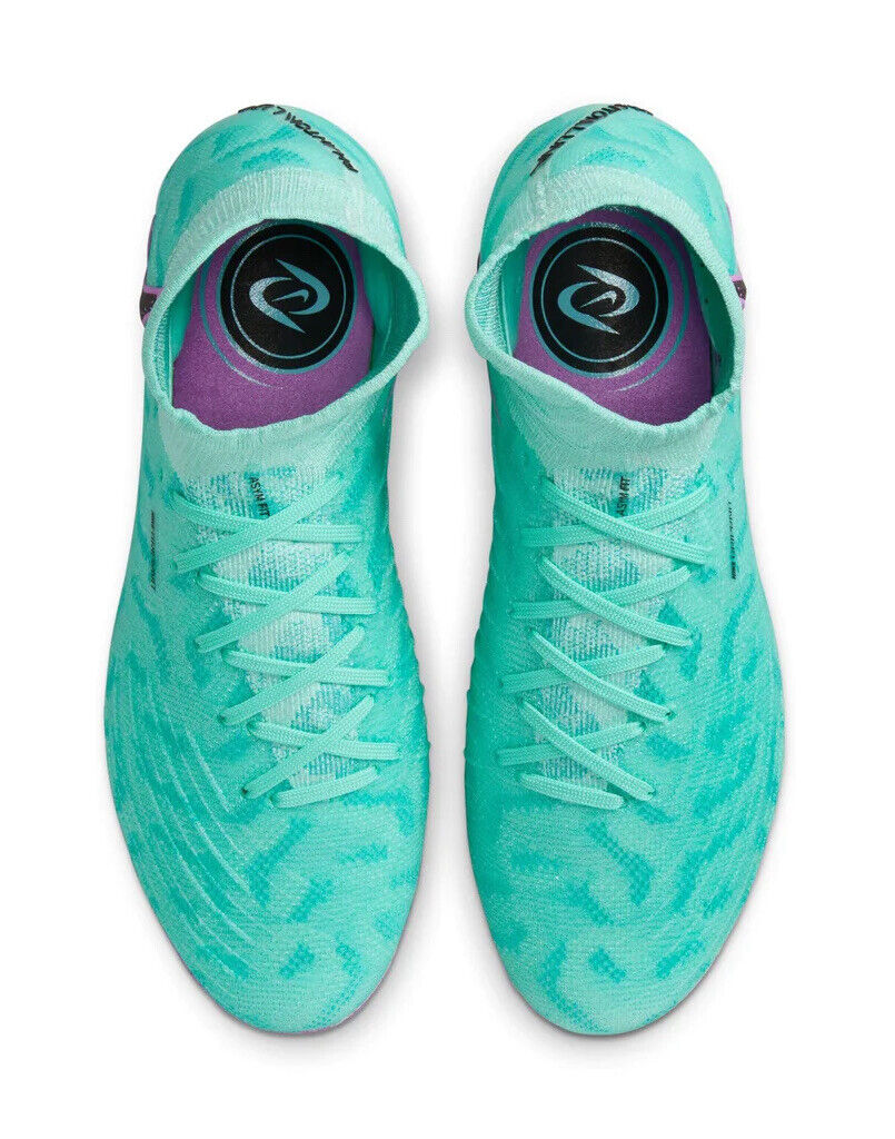 Nike Phantom Luna Elite FG Turquoise Womens US 8-10 Football Boots Cleats New✅