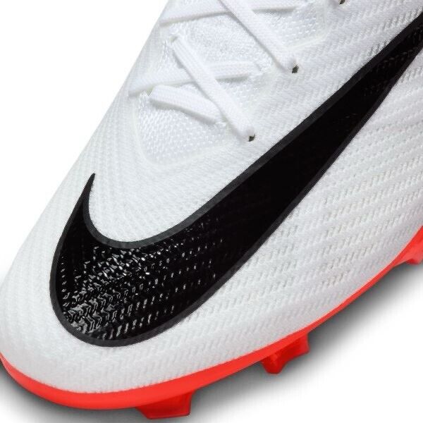 Nike Zoom Mercurial Vapor 15 Elite FG White Red Football Boots Mens US 8.5 New ✅