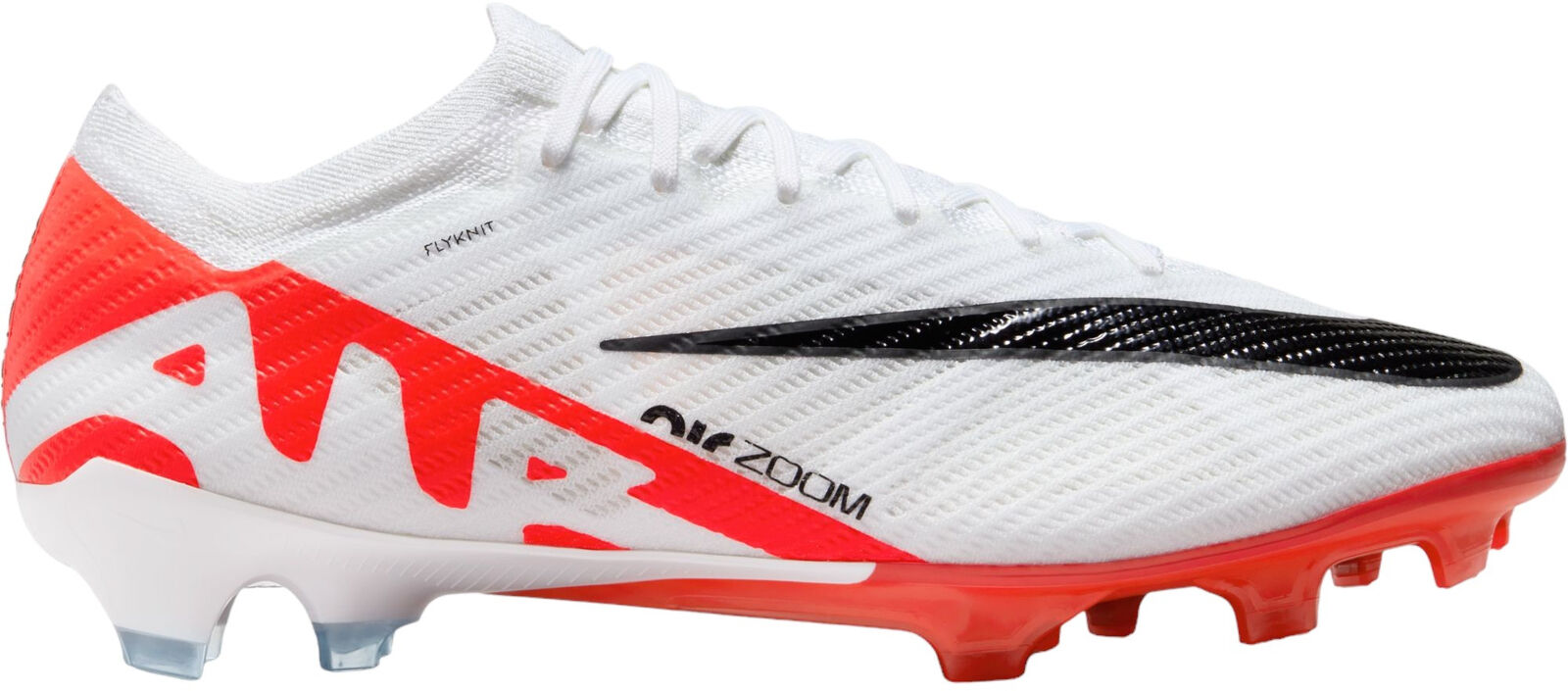 Nike Zoom Mercurial Vapor 15 Elite FG White/Red Football Boots Mens US 6.5-13 ✅