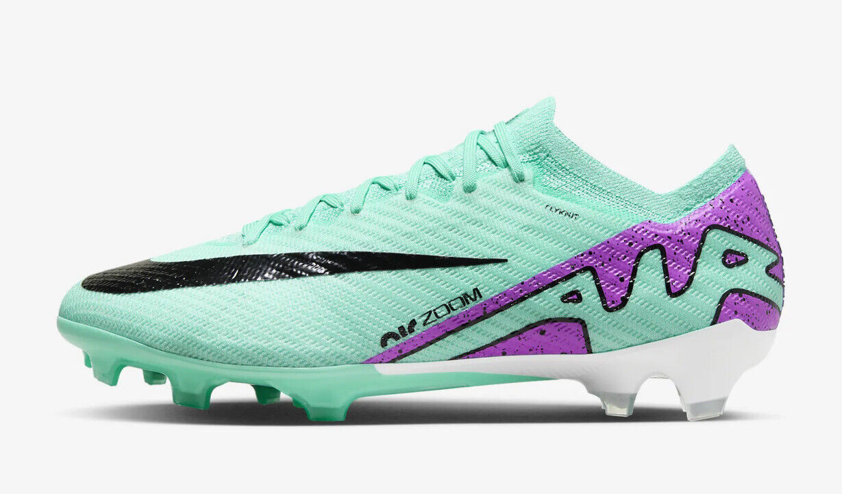 Nike Vapor 15 Elite FG Turquoise/Purple Mens Sz US 8-12 Football Boots Rare New✅