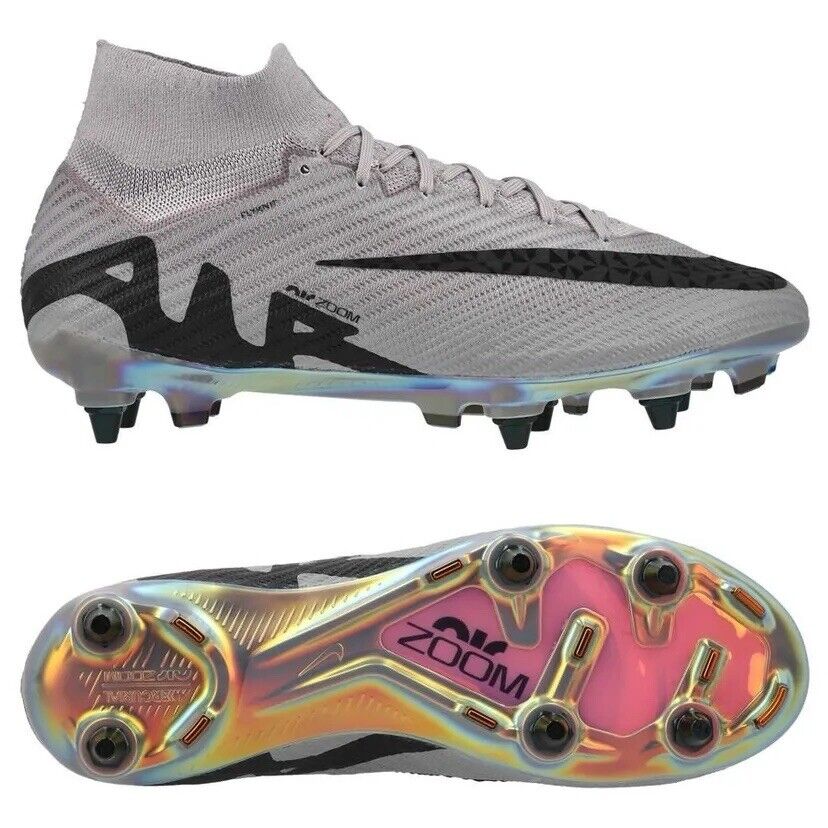 Nike Zoom Mercurial Superfly 9 Elite SG-PRO Player Mens US 10.5 Football Boots ✅