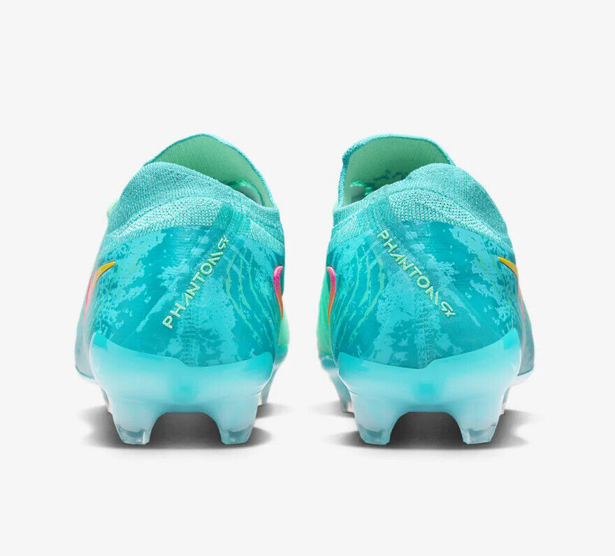 Nike Phantom GX 2 Elite LV8 FG Vortex Blue Size Men US 8.5 Football Boots New ✅