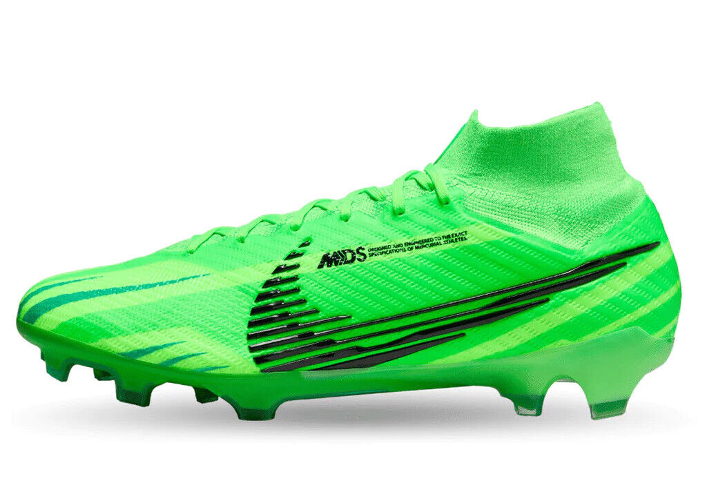 Nike Superfly 9 Elite MDS FG Green Soccer Boots Cleats Men Size US 8.5 Rare New✅