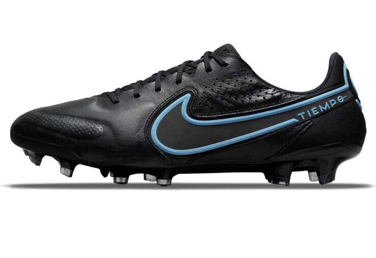 Nike Tiempo Legend 9 Elite FG Black Mens Size US 8.5 Football Soccer Boots New✅