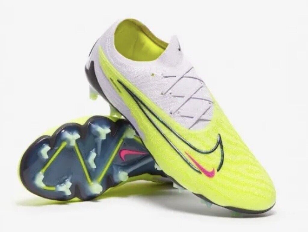 Nike Phantom GX Elite FG Volt/White Mens Size US 6-13 Soccer Football Boots New✅