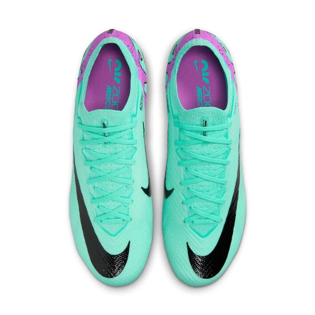 Nike Vapor 15 Elite FG Turquoise/Purple Mens Size US 10 Football Boots Rare New✅
