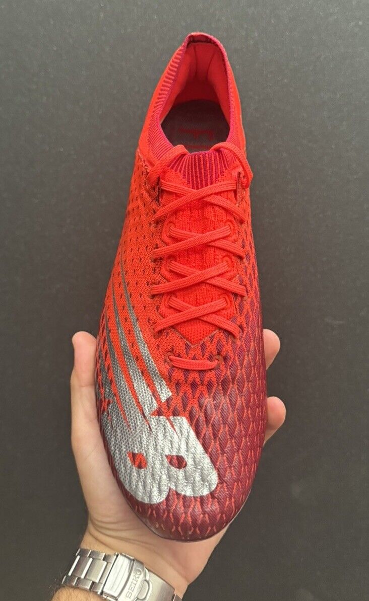 New Balance Furon V5 Pro SG Red Football Soccer Boots (Unreleased) US 11 New✅