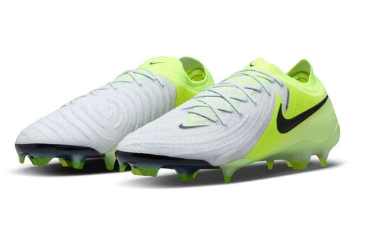 Nike Phantom GX 2 Elite FG Volt Green/White Mens Size US 10 Football Boots New✅