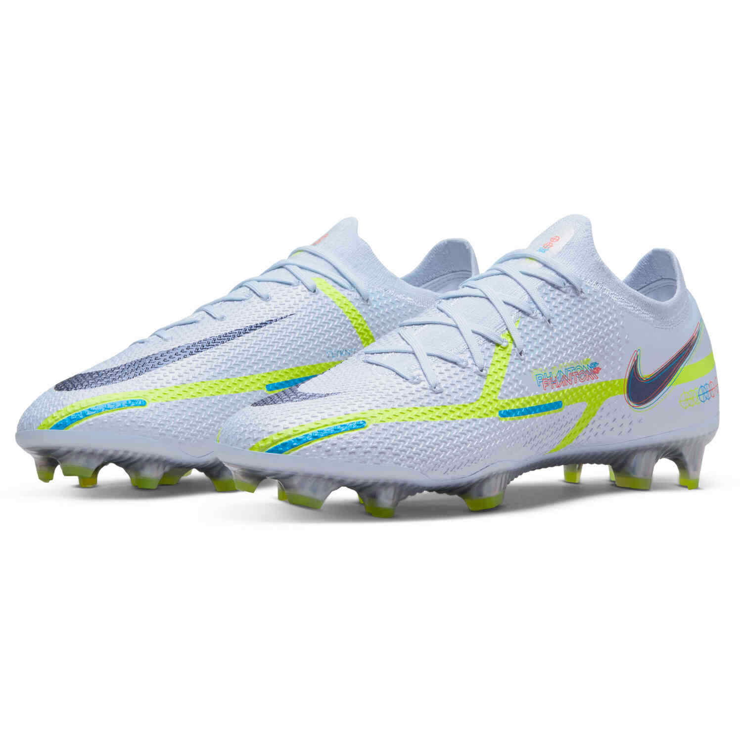 Nike Phantom GT2 Elite FG Grey Soccer Cleats Football Boots Men Size US 9-12 NEW