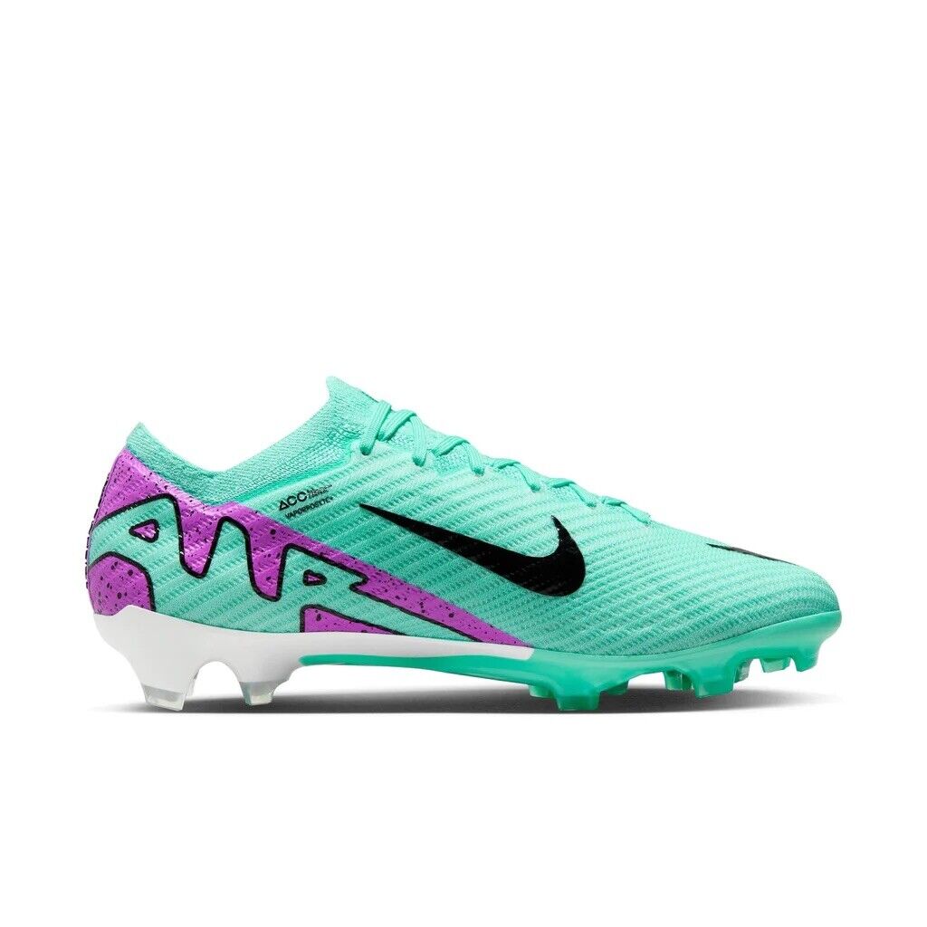 Nike Vapor 15 Elite FG Turquoise/Purple Mens Size US 10 Football Boots Rare New✅
