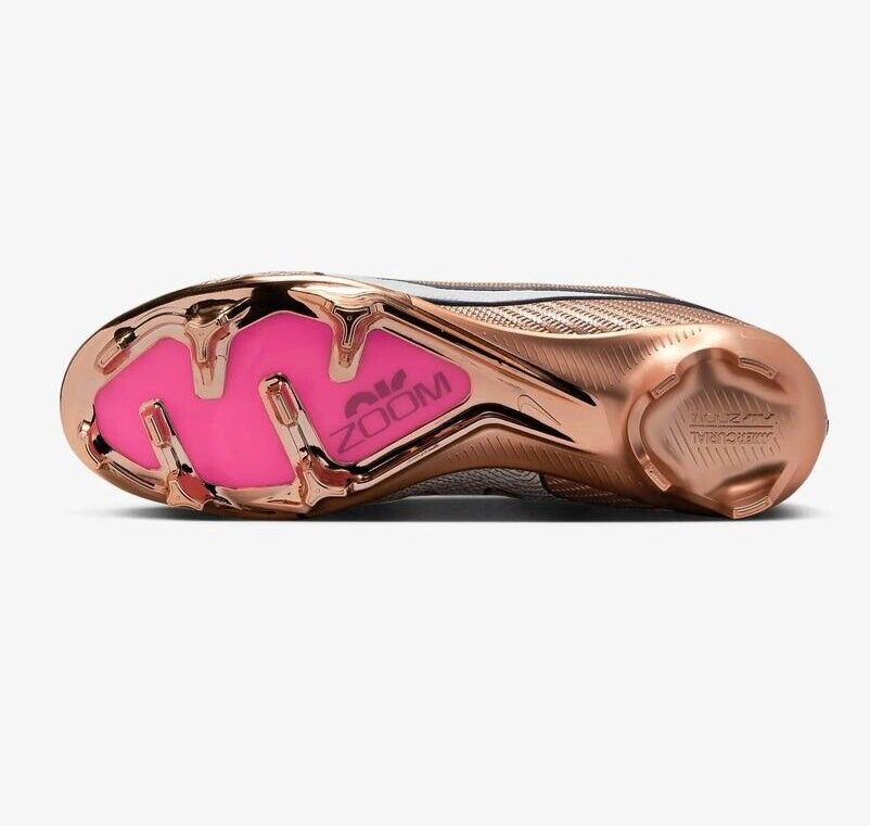 Zoom Mercurial Superfly 9 Elite FG Copper Football Boots Mens US 12.5