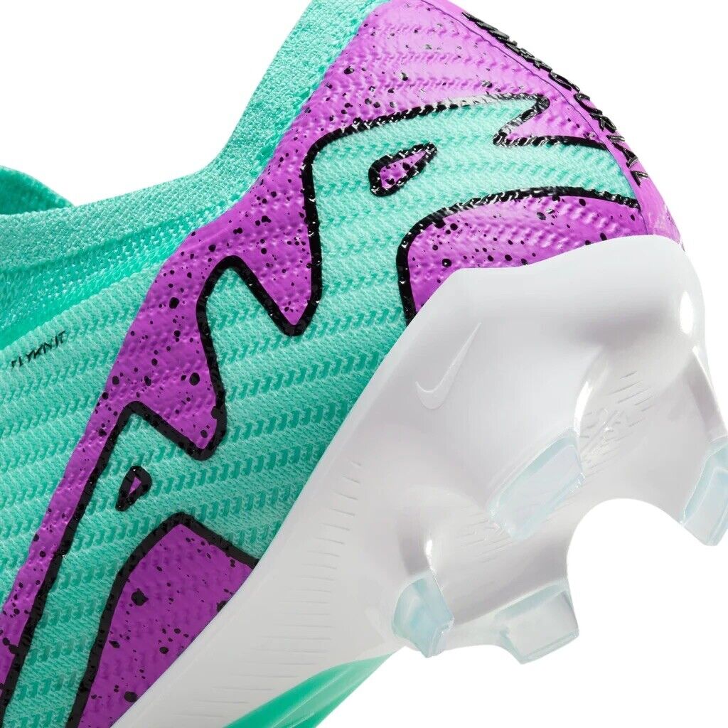 Nike Vapor 15 Elite FG Turquoise/Purple Mens Size US 11.5 Football Boots New✅