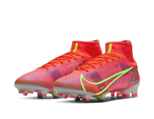 Nike Mercurial Superfly 8 Elite FG Crimson Red Soccer Boots Mens Size US 12 New✅