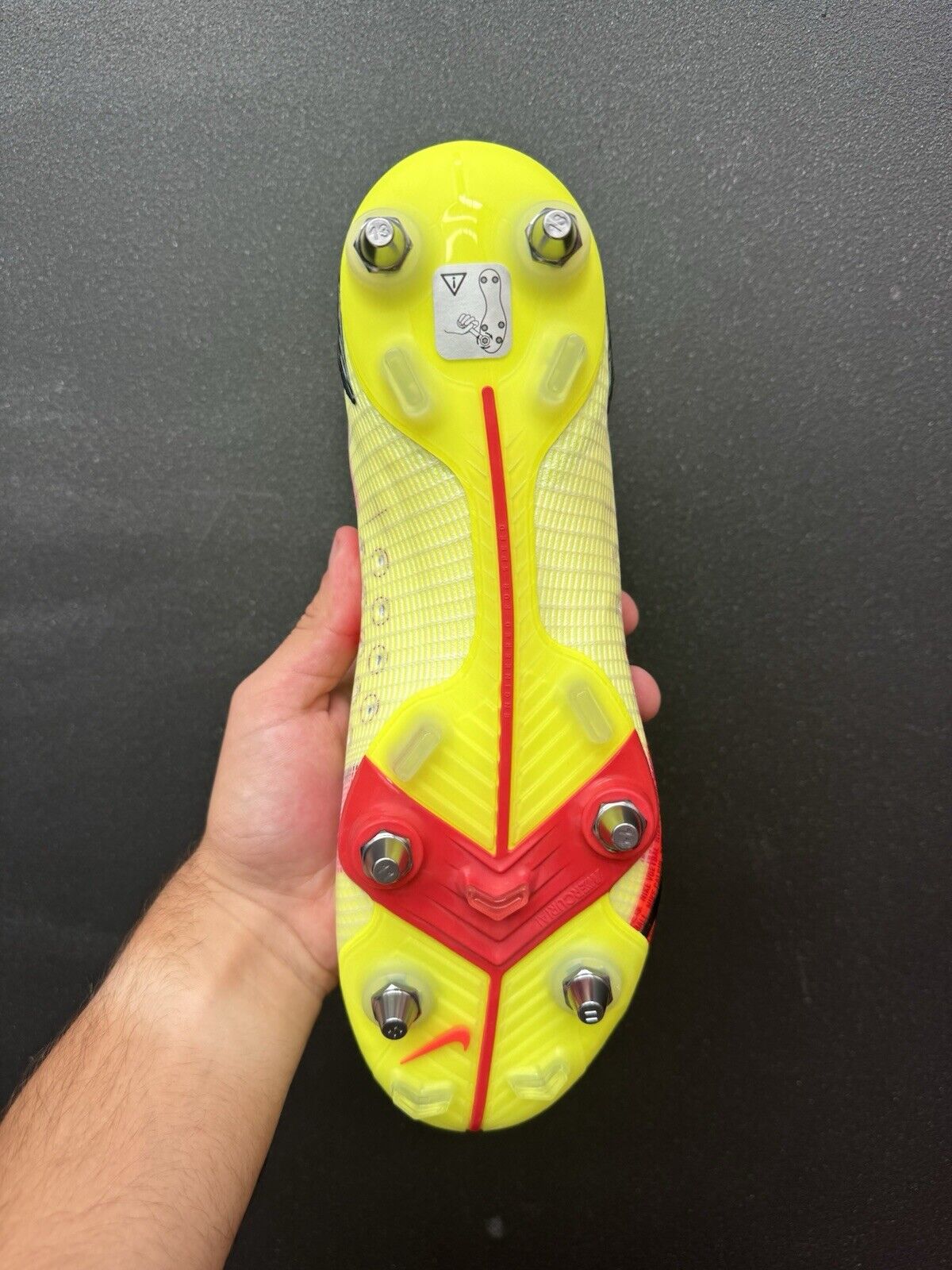 Nike Mercurial Superfly 8 Elite SG-PRO Volt Soccer Boots Mens Size US 11.5 New✅
