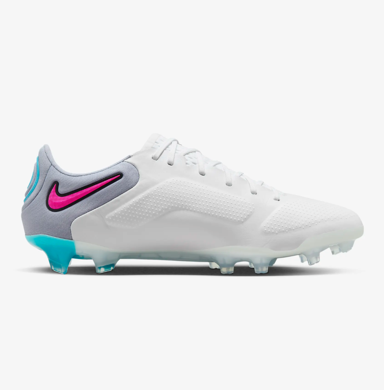 Nike Tiempo Legend 9 Elite FG White Blue Soccer Football Boots Mens Sizes 8-12 ✅