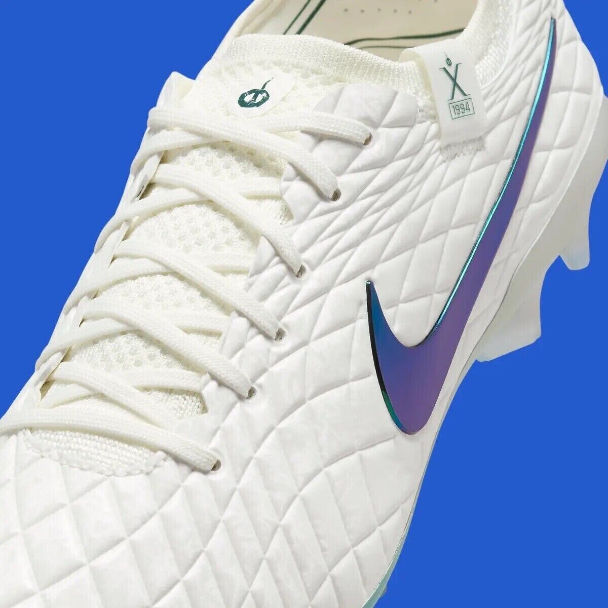 Nike Tiempo Pearl White Legend 10 Elite FG 30 Yr SE Mens Size US 10 Boots RARE ✅