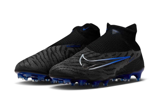 Nike Phantom GX Elite DF FG Black/Blue Men Size US 12 Soccer Boots New✅