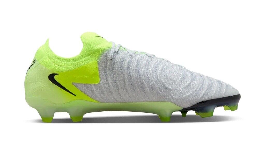 Nike Phantom GX 2 Elite FG Volt Green/White Mens Size US 10 Football Boots New✅