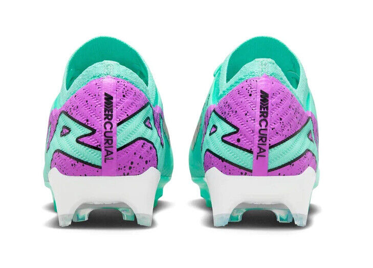 Nike Vapor 15 Elite FG Turquoise/Purple Mens Size US 10 Football Boots Rare New✅
