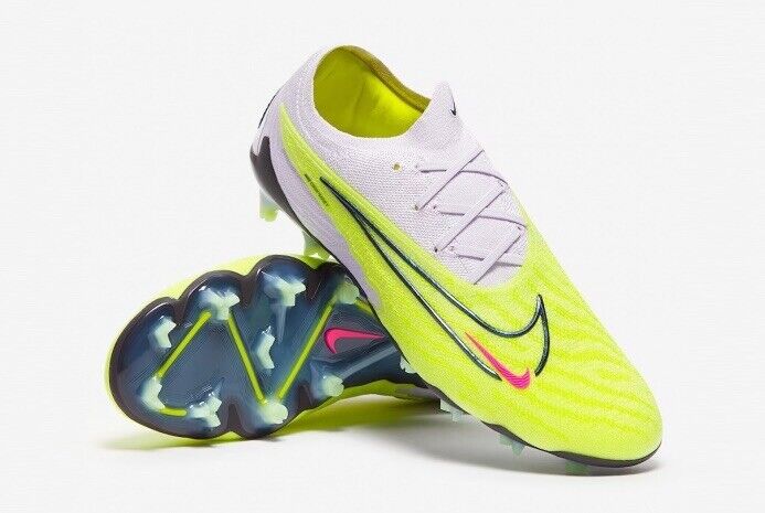 Nike Phantom GX Elite FG Men Size US 7 (8.5W) Volt Football Soccer Boots New✅