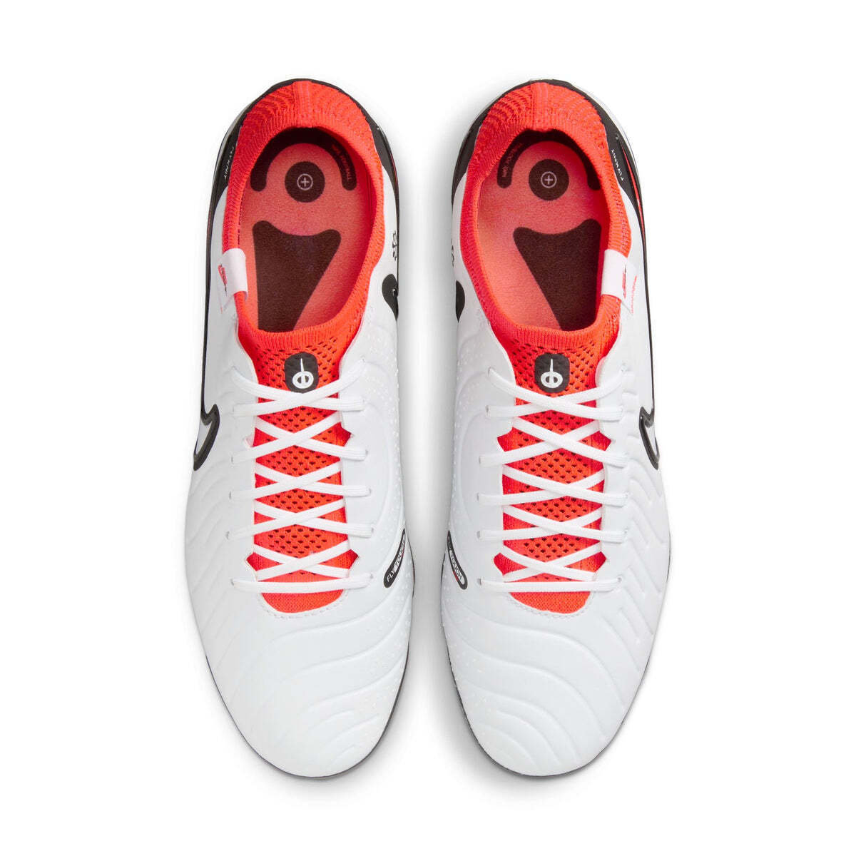 Nike Tiempo Legend 10 Elite FG White Black Crimson Football Soccer Boots US 11 ✅