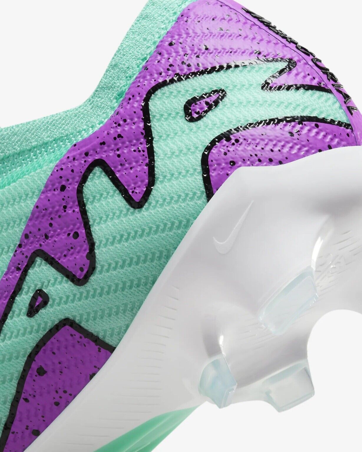 Nike Vapor 15 Elite FG Turquoise/Purple Mens Sz US 8-12 Football Boots Rare New✅