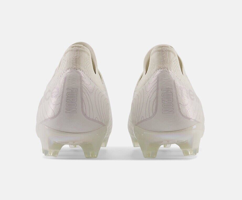 New Balance Furon V7 Pro FG Pearl White Football Soccer Boots Size US 10.5 New✅