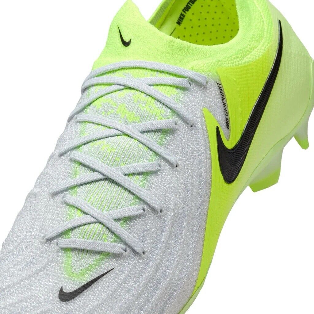 Nike Phantom GX 2 Elite FG Volt Green/White Mens Size US 10 Football Boots New✅