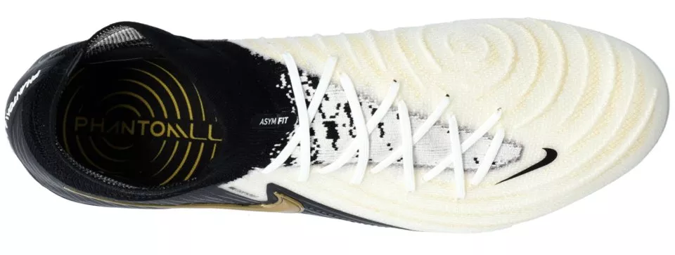 Nike Phantom Luna II Elite SG-PRO P White Black Gold Football Boots Mens US 12.5
