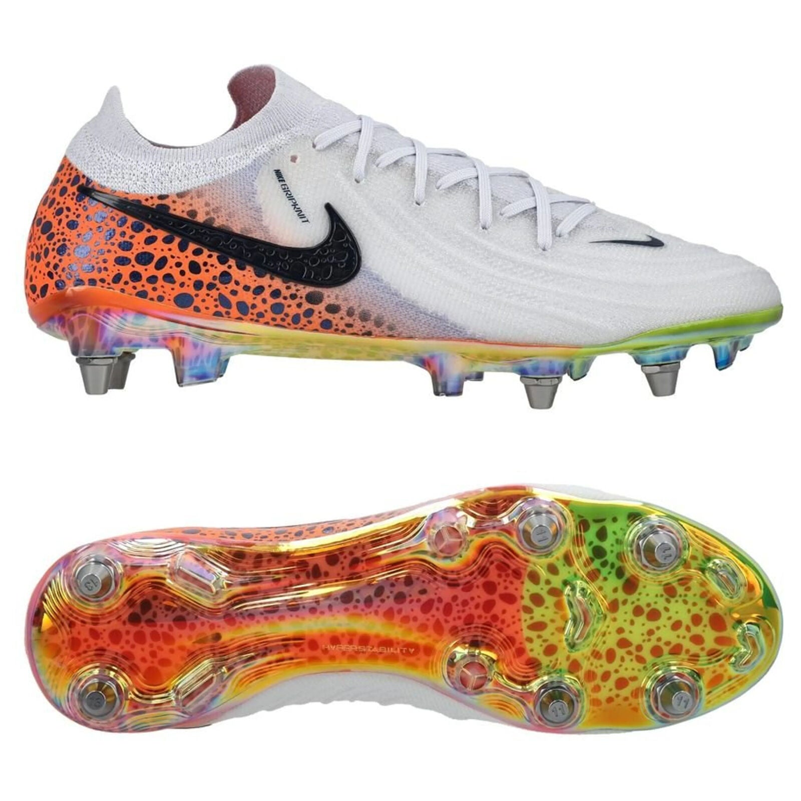 Nike Phanom GX II Elite SG-Pro Olympic Safari Mens US 9-11 Orange Soccer Boots ✅