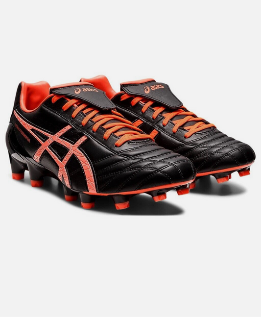 ASICS lethal testimonial 4 IT Black red mens size us 10.5 football boots