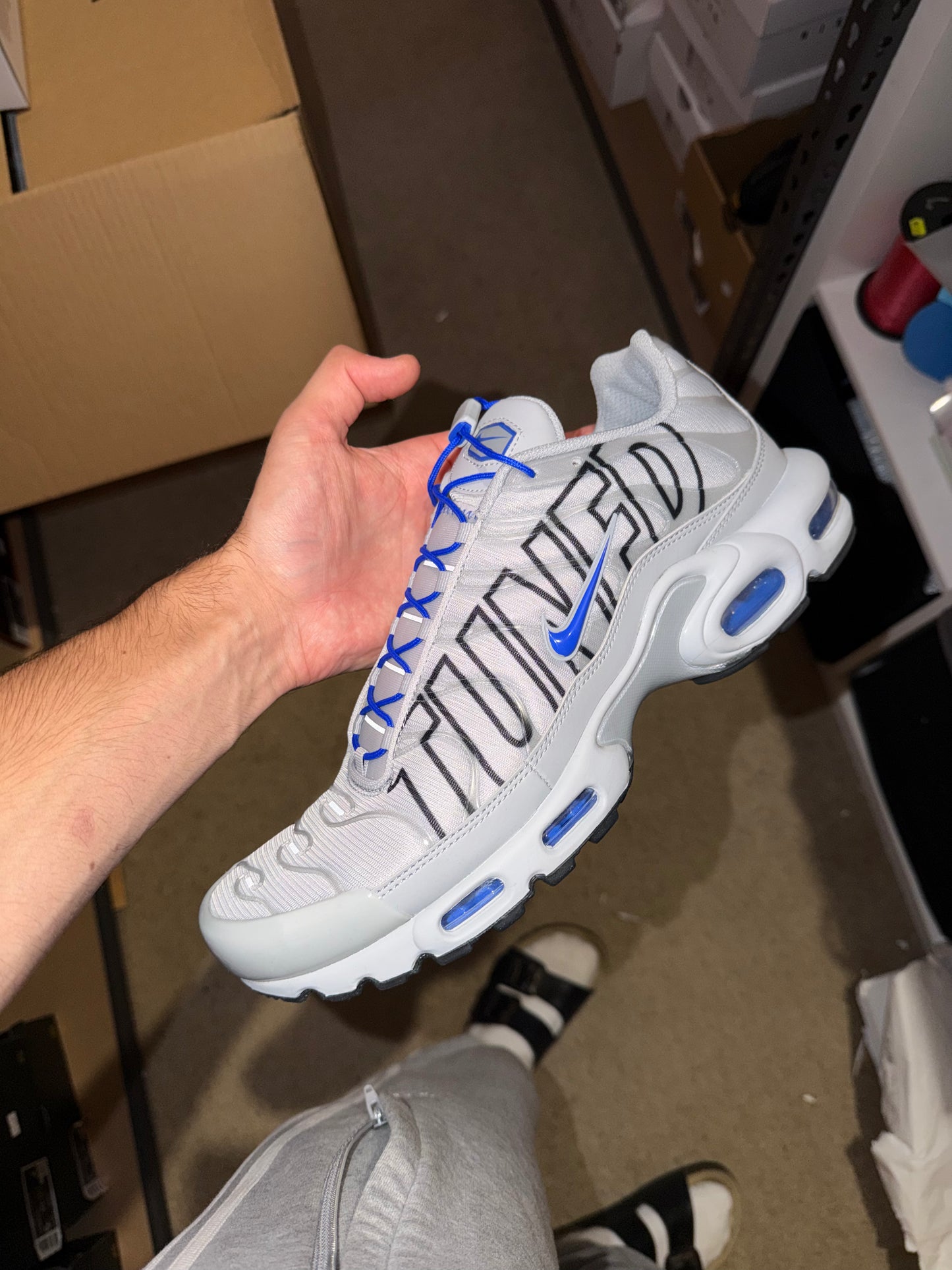Nike Air Max Plus TN Grey Mens x3