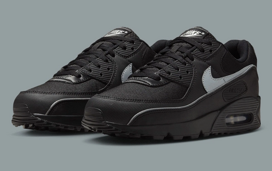 Nike Air Max 90 PRM Black Reflective Mens Size US 10.5 Casual Sneaker Shoes New✅