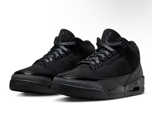 Nike Air Jordan 3 Black Cat Mens Size US 17 Brand New