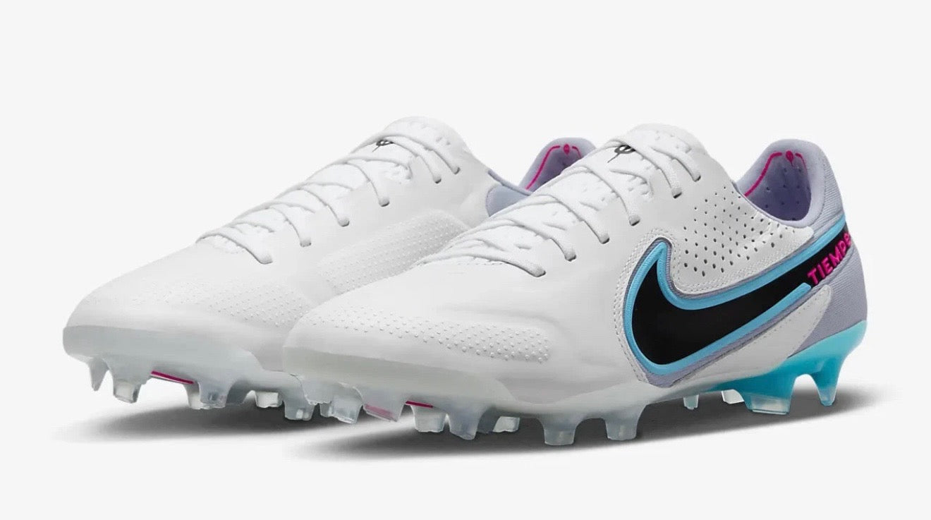 Nike Tiempo Legend 9 Elite FG P White Size US 10.5 Football Soccer Boots New✅