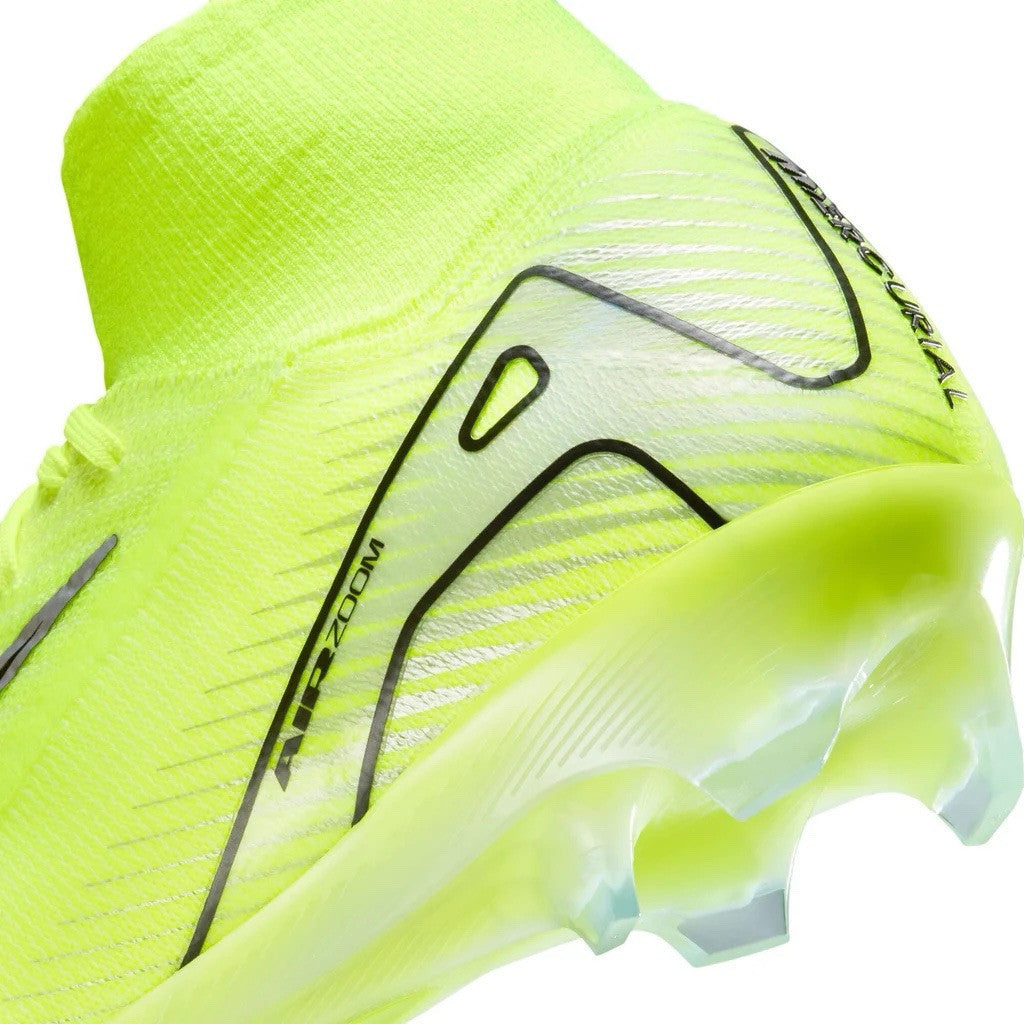 Nike Mercurial Superfly 10 Elite FG Volt Black Mens Size US 10 Soccer Boots New✅