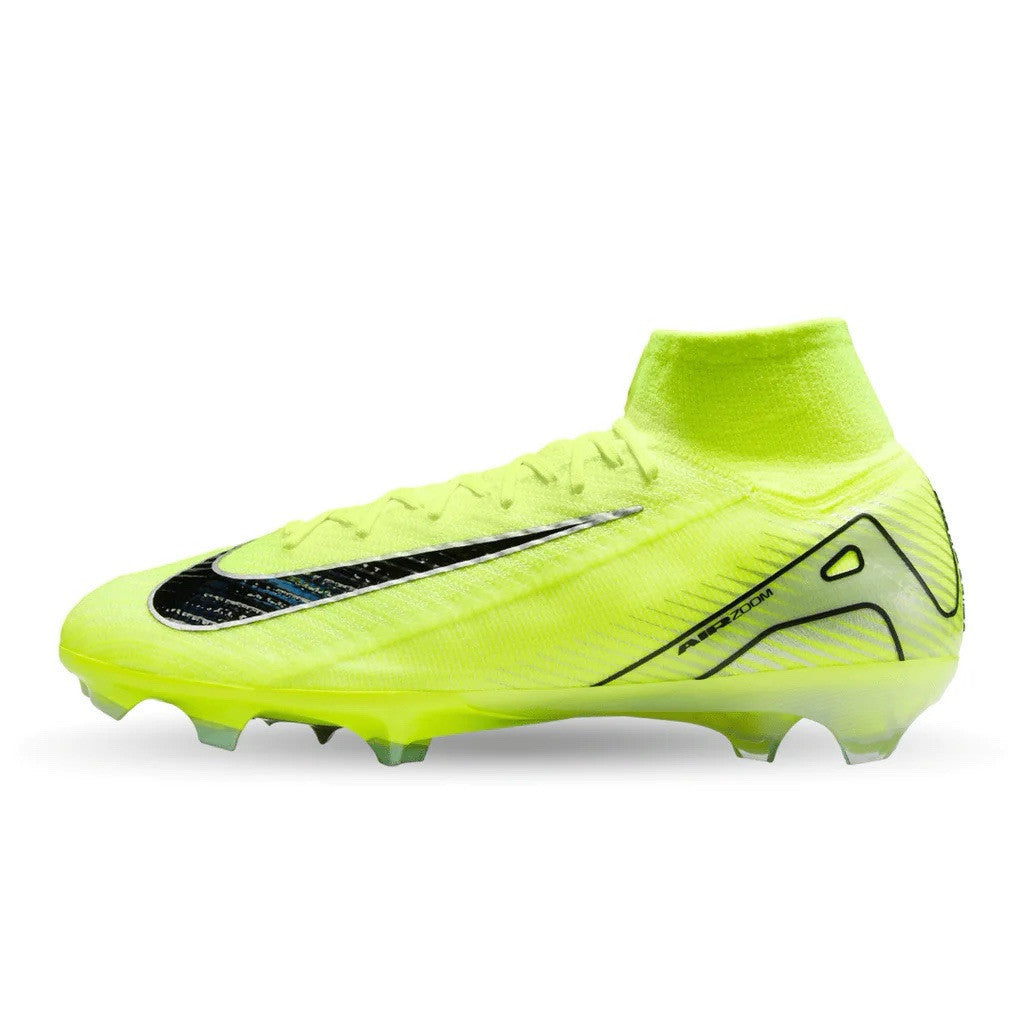Nike Mercurial Superfly 10 Elite FG Volt Black Mens Size US 10 Soccer Boots New✅
